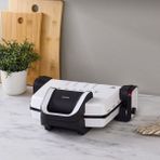Karaca Future Pearl White Tost Makinesi 1800W Yanmaz Yapışmaz Plaka ile 4 Dilim Kapasite