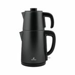 Karaca Gastro Dem 2 in 1 Çelik Inox Shiny Black Çay Makinesi