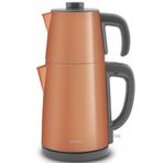 Karaca Gastro Dem 2 in 1 Galactic Bronze Çay Makinesi