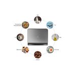 Karaca Gastro Scale 1002 Ekranlı Inox 15 kg Mutfak Tartısı
