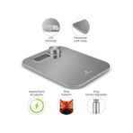 Karaca Gastro Scale 1004 Self Power Kinetik Enerjili Ekranlı Inox 5 kg Mutfak Tartısı