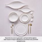 Karaca gjjnjbfjkfgd Red Carpet Earth Collection Clay 55 Parça 12 Kişilik Yemek Takımı