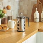 Karaca Glory Metal French Press 600 ml - Gümüş