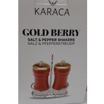 Karaca Gold Berry 2 Adet 100 ml Standlı Tuzluk ve Biberlik