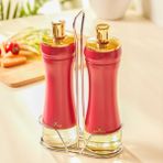 Karaca Gold Berry Cam Yağlık ve Sirkelik - 260 ml - Kırmızı