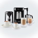 Karaca Hatır Barista Steel Latte ve Türk Kahve Makinesi Galaxy Grey