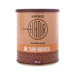 Karaca Hatır Orta Kavrulmuş Türk Kahvesi Teneke Kutu 250 G