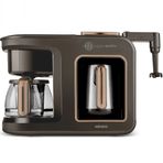 Karaca Hatır Plus Barista Steel 6in1 Walnut Brown Konuşan Kahve Makinesi