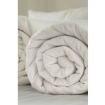 Karaca Home 200-18-02-0004 Beyaz Microfiber Çift Kişilik Yorgan ve 2'li Yastık Seti