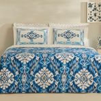Karaca Home 200 x 220 cm Asul Mavi Çift Kişilik Nevresim Takımı