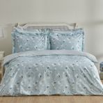 Karaca Home 200 x 220 cm Daisy Mint Mavi Çift Kişilik Nevresim Takımı