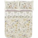 Karaca Home 200 x 220 cm Lussi Sarı %100 Pamuk Çift Kişilik Nevresim Takımı