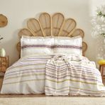 Karaca Home 200 x 220 cm Morin Pamuk Çift Kişilik Multi Color Renkli Nevresim Pike Takımı