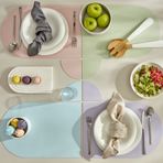 Karaca Home 2'li 11x11 cm Pembe Mavi Bardak Altlığı Set