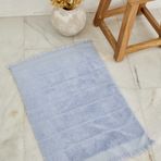 Karaca Home 4 Element %100 Pamuk Mavi 50x70 cm 1 Adet Banyo Paspası