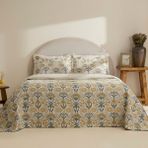 Karaca Home Alvea Çift Kişilik Yatak Örtüsü Takımı - Renkli - 240 x 250 cm