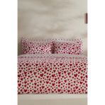 Karaca Home Amour Bliss %100 Pamuk Kırmızı Tek Kişilik Nevresim Takımı
