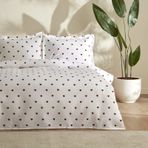 Karaca Home Amour Kalp Desenli Tek Kişilik Pike Takımı Kırmızı