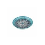 Karaca Home Anatoly 32 cm Mavi Dekoratif Tepsi
