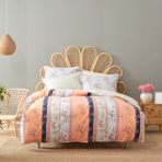 Karaca Home Andre Multi Çift Kişilik %100 Pamuk Fitted Nevresim Takımı