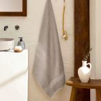 Karaca Home Artisan %100 Pamuk Clove Banyo Havlusu Gri 80x150 cm
