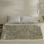 Karaca Home Avery Müslin Çift Kişilik Pike Takımı Mint