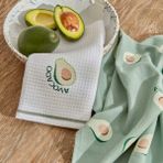Karaca Home Avocado Pamuk 2 Parça Mutfak Havlusu Green - 40 x 60 cm - Yeşil