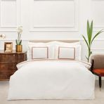 Karaca Home Azure %100 Pamuk Çift Kişilik Percale Nevresim Takımı Hardal