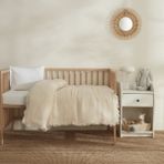 Karaca Home Bebek Pamuk Lily Bebek Battaniye Ekru - 65 x 80 cm