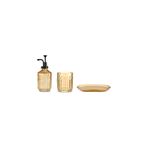 Karaca Home Bellino 3 Parça Banyo Aksesuar Seti Amber