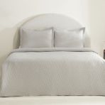 Karaca Home Breeze Soft Polyester Düz Desenli Çift Kişilik Yatak Örtüsü 240 x 250 cm Gri