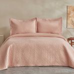 Karaca Home Breeze Soft Somon Çift Kişilik Yatak Örtüsü Takımı