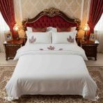 Karaca Home Calista Terracota Çift Kişilik Nakışlı Nevresim Takımı - 001-Renkli - 200 x 220 cm