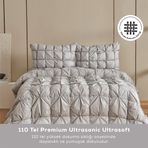 Karaca Home Camila Private Gri Çift Kişilik Comfort Uyku Seti