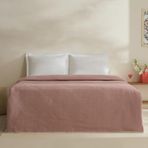 Karaca Home Caris Çift Kişilik Tek Pike Pembe