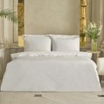 Karaca Home Carmello Brodeli Pamuk Çift Kişilik Nevresim Takımı Beyaz - 200 x 220 cm
