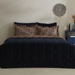 Karaca Home Cassie Luxury Lacivert Çift Kişilik Comfort Uyku Seti