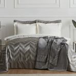 Karaca Home Celeste 8 Parça Çeyiz Seti Antrasit - 200 x 220 cm