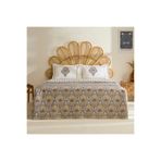 Karaca Home Cherly %100 Pamuk Hardal Çift Kişilik Pike Takımı
