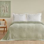 Karaca Home Cool Touch Yeşil Triko Battaniye