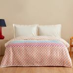 Karaca Home Dace %100 Pamuk Çift Kişilik Tek Pike Multicolor PP - Renkli