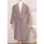 Karaca Home Daily Soft Gri %100 Pamuklu Erkek Bornozu