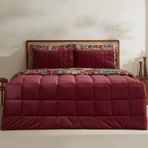 Karaca Home Darel Luxury Bordo Çift Kişilik Comfort Uyku Seti