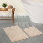 Karaca Home Elegant Vizon 50x40 cm 50x80 cm Paspas Set