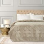 Karaca Home Elephant Vizon Çift Kişilik Soft Embosy Battaniye - 200 x 220 cm