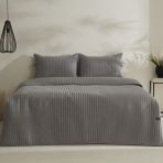 Karaca Home Elie Çift Kişilik Yatak Örtüsü Seti Gri - 160 x 240 cm