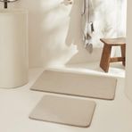 Karaca Home Feather Bej 2'li Banyo Paspası