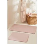 Karaca Home Feather Pudra 2'li Banyo Paspası