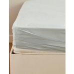 Karaca Home Fitted Mavi 100x200+30 cm Tek Kişilik Çarşaf