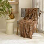 Karaca Home Flanel Throw Hardal TV Battaniyesi